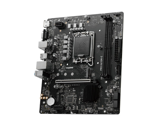 MSI PRO H610M - E - mATX - Mainboard