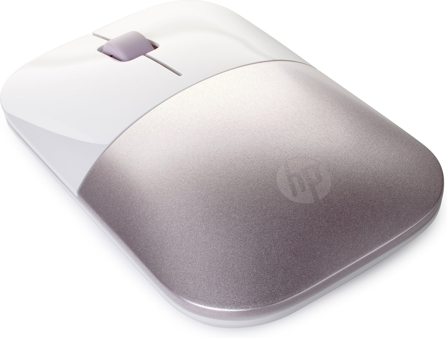 HP Wireless Z3700 – weiß/pink - Beidhändig - RF Wireless - 1200 DPI - Pink - Weiß - Maus