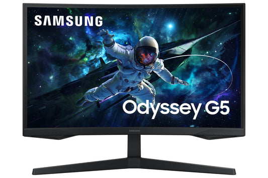 Samsung G55C - 68,6 cm (27") - 2560 x 1440 Pixel - Quad HD - LED - Schwarz - Monitor