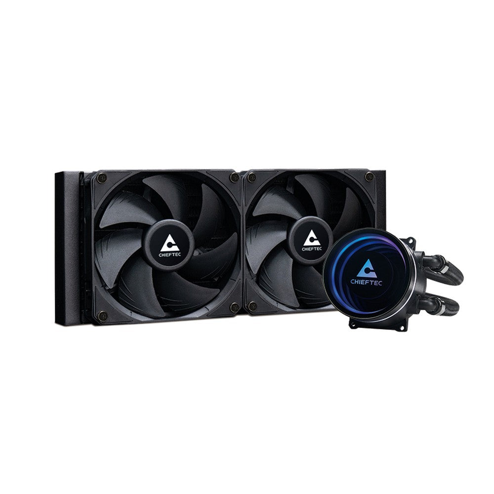 Chieftec Wasserkühlung Iceberg 240 Dark - CPU - AMD Sockel AM2 - Kühler