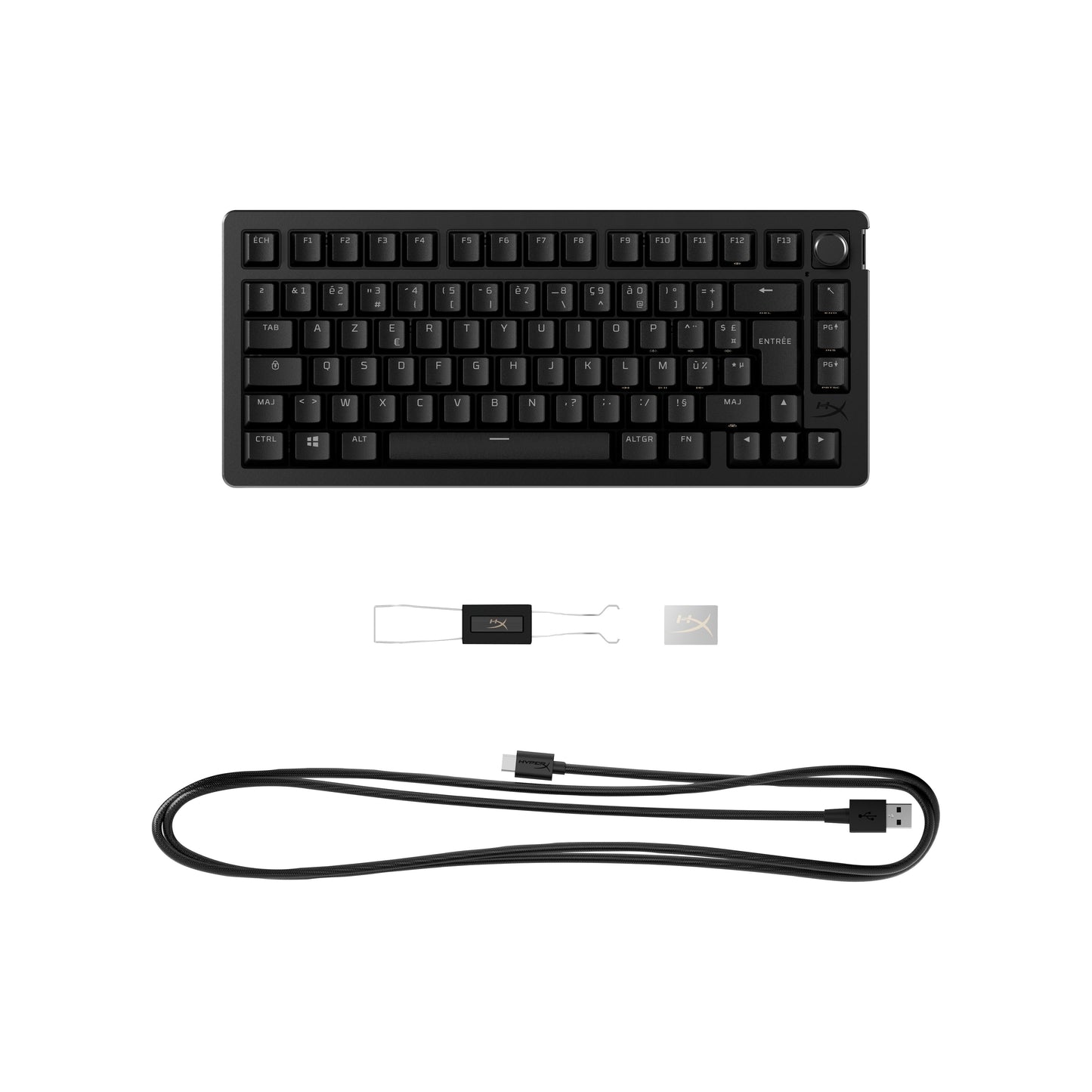 HyperX Alloy Rise 75 Gaming Tastatur - USB Typ C - Tastatur
