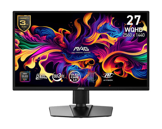 MSI MAG 272QPDE X24 Gaming Monitor EEK E A - G - 68,6 cm - 27" - Monitor