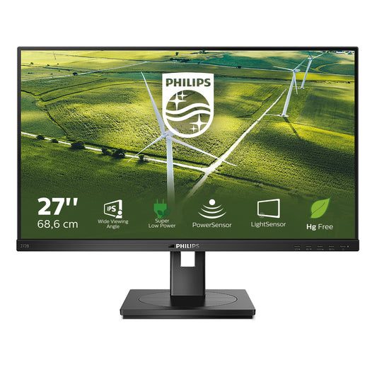 Philips B Line 272B1G/00 - 68,6 cm (27") - 1920 x 1080 Pixel - Full HD - LED - 4 ms - Schwarz - Monitor