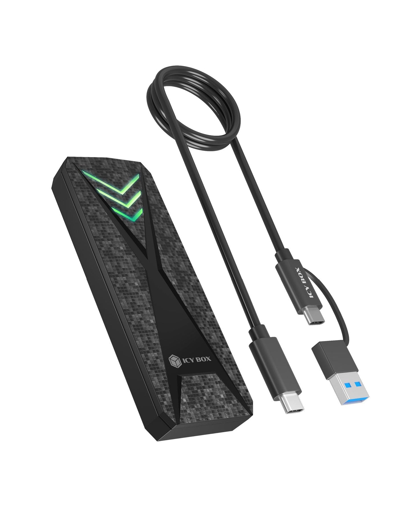 ICY BOX Geh. Spade Case 1805 NVMe M.2 USB 3.2 Gen 2 Type - C - USB 3.0 - Gehäuse