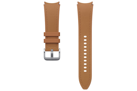 Samsung ET - SHR96 - Band - Braun - Samsung - Galaxy Watch4 - Galaxy Watch4 Classic - Galaxy Watch5 - Galaxy Watch5 Pro - Galaxy Watch6 - Galaxy... - Fluor - Elastomer - Veganes Leder - Smartwatch