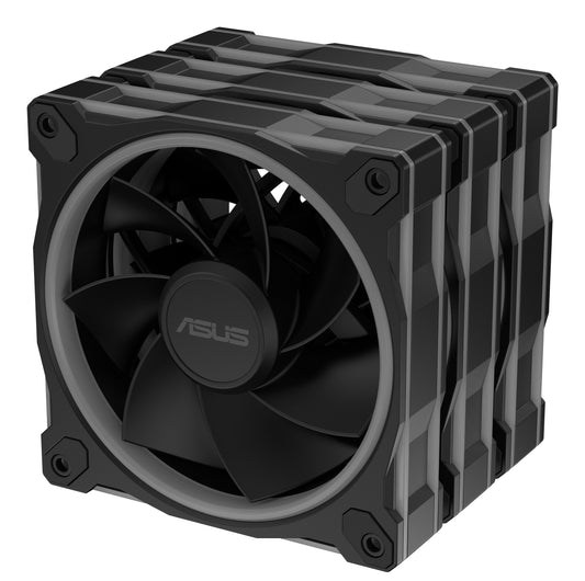 ASUS Prime Mr120 Argb Fan 3 in 1 120 mm Black - Gehäuse - 23 dB - Kühler