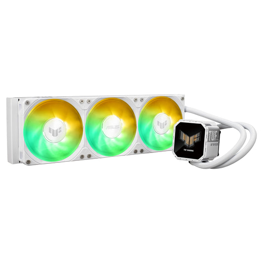 ASUS Tuf Gaming Lc Iii 360 Argb Lcd Prozessor - Fluessigkeitskühlsystem weiße - CPU - 37,4 dB - Kühler