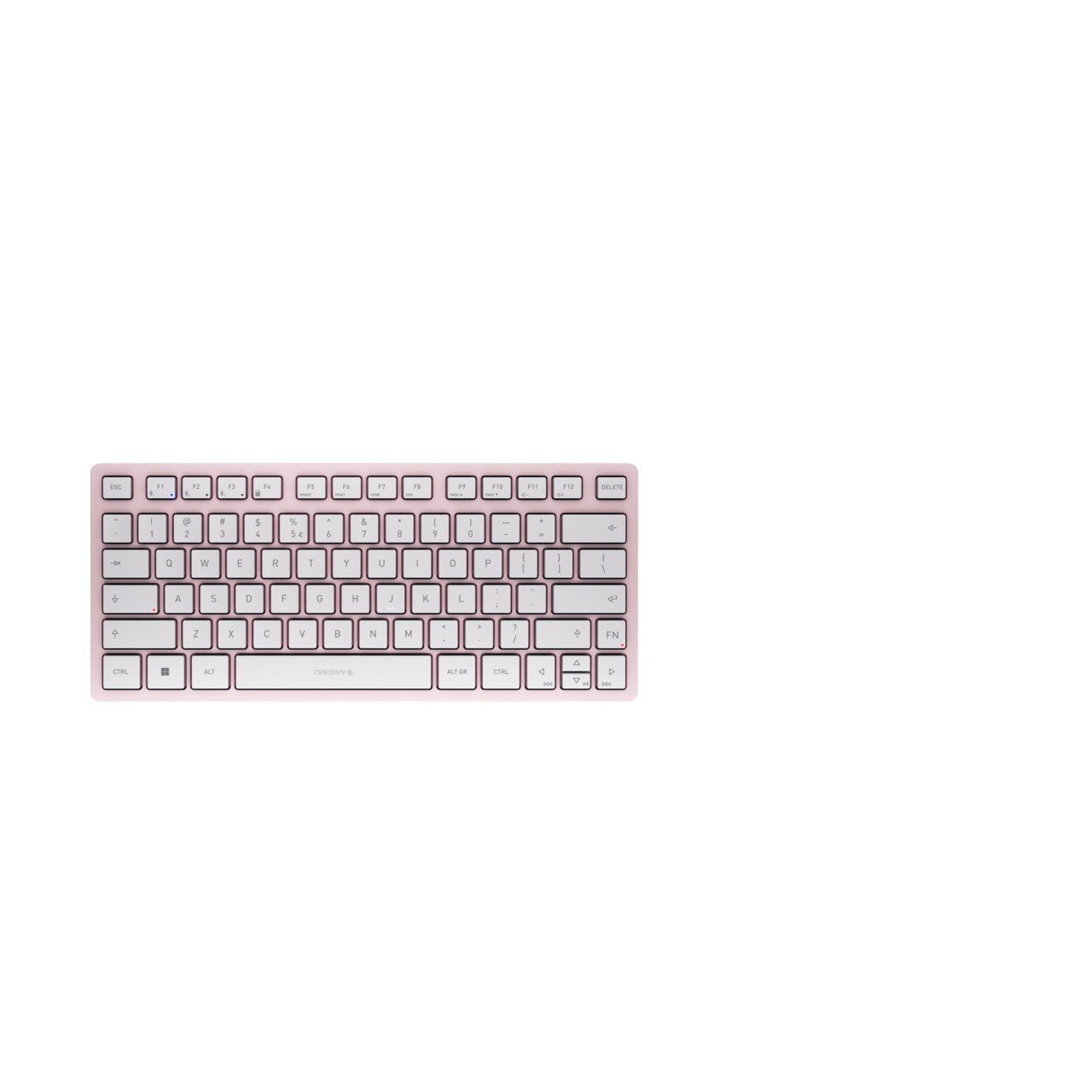 Cherry KW 7100 MINI BT - Kabellos - Bluetooth - Scherenschalter - QWERTY - Pink - Tastatur
