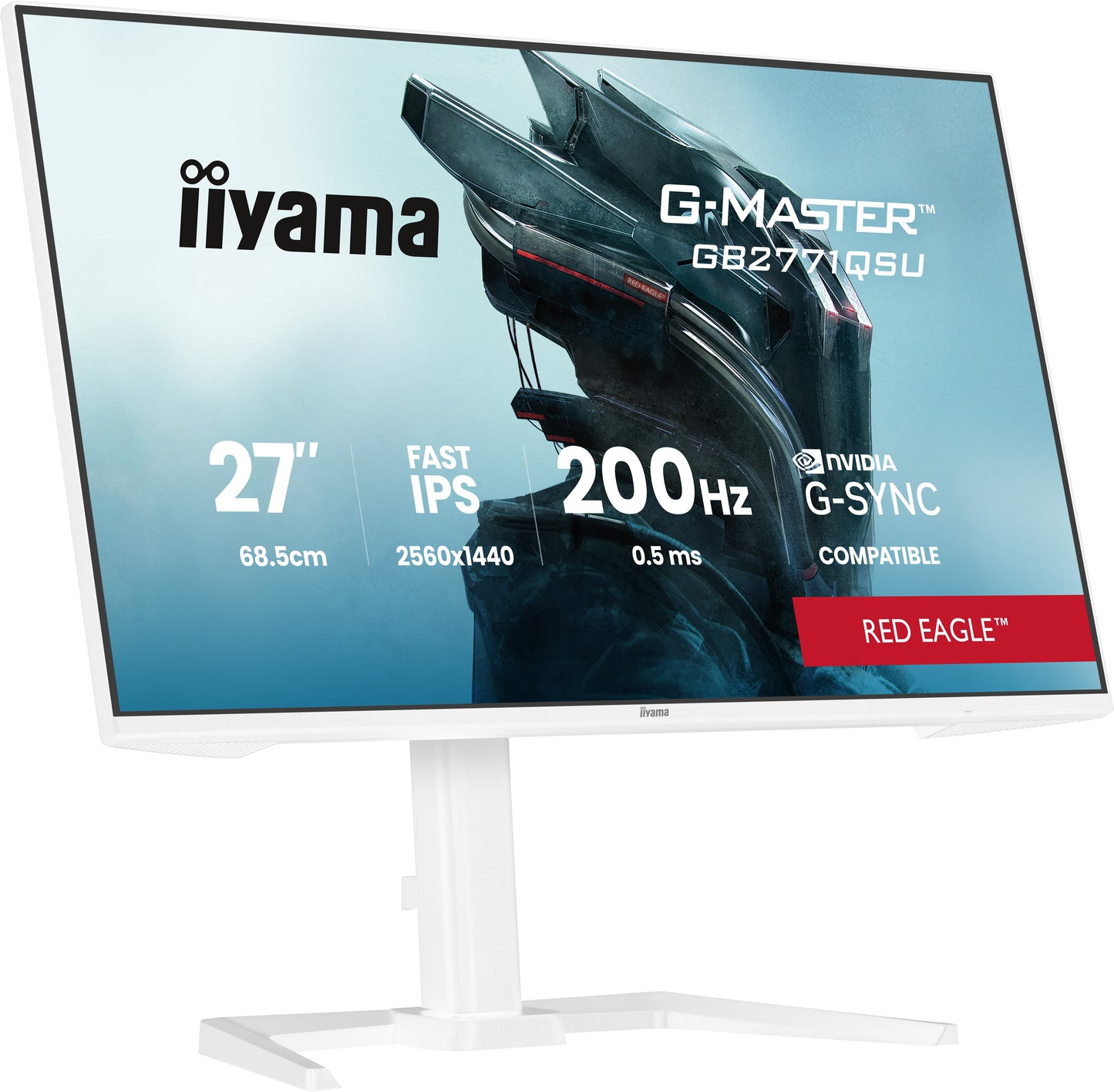 Iiyama G - Master GB2771QSU - W1 27" Fast - IP - 27" - Monitor