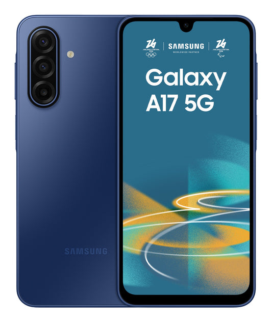 Samsung Galaxy A17 A176 Dual Sim - Blue[Energieklasse B] - 256 GB - 5.000 mAh - Mobiltelefon