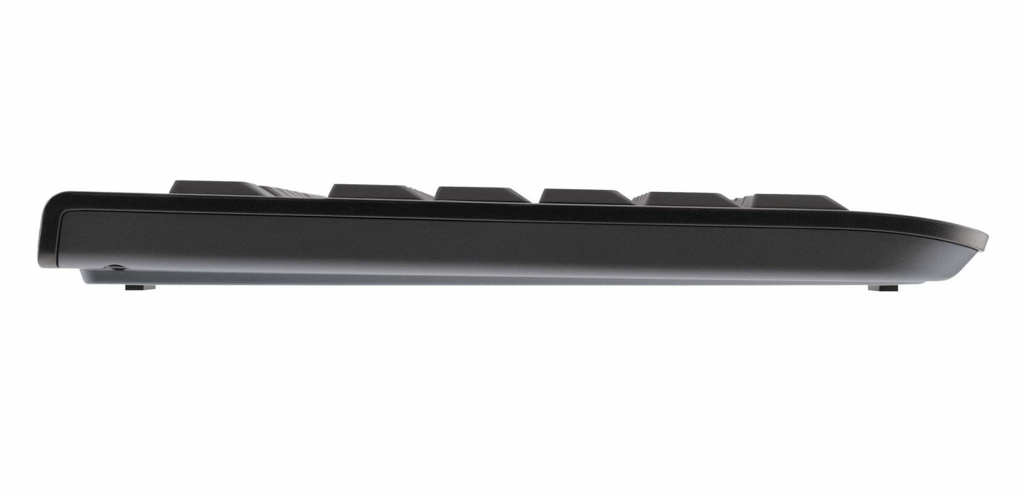 Cherry DC 2000 - Kabelgebunden - USB - Membran Key Switch - QWERTY - Schwarz - Maus enthalten - Tastatur