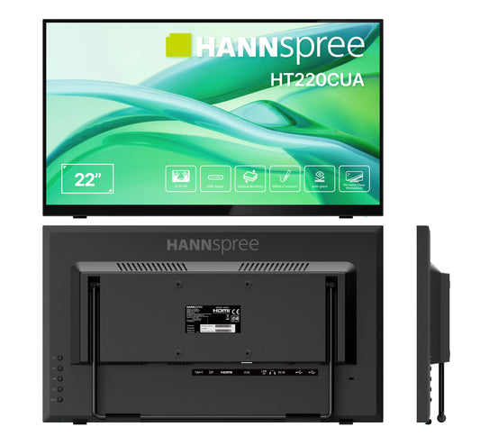 Hannspree 21.5" HT220CUA 16 Touch HDMI+DP - 54,5 cm - Monitor