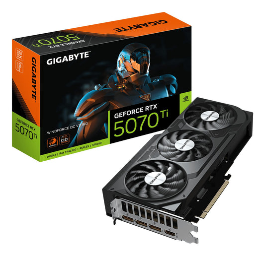 Gigabyte GeForce RTX 5070 Ti Windforce OC V2 - PCI - Express - Grafikkarte