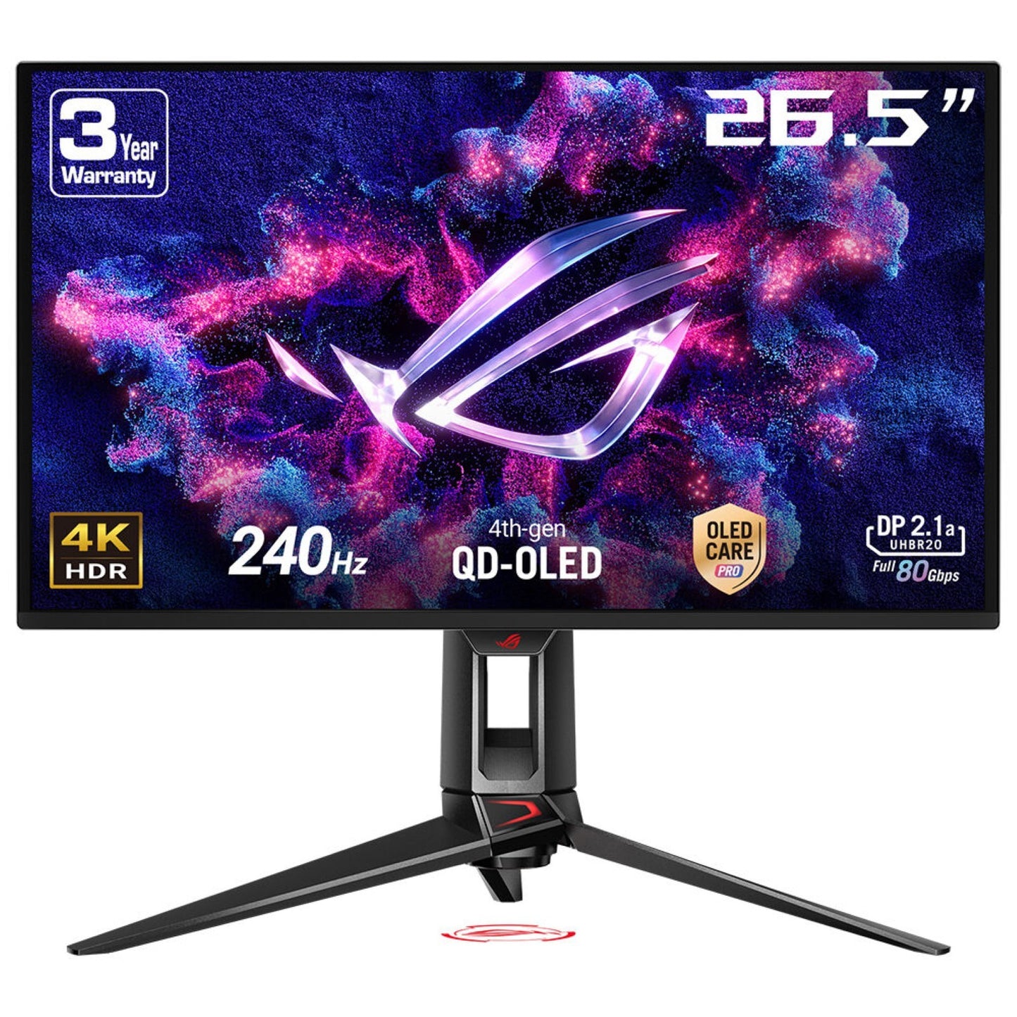 ASUS Rog Swift Oled Pg27Ucdm 27 - 67,3 cm - Monitor
