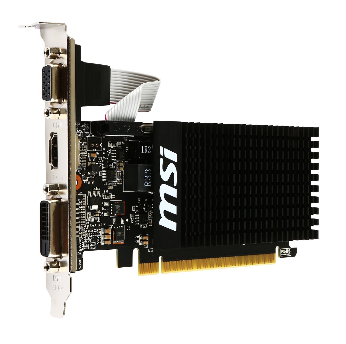MSI GT 710 2GD3H LP - VGA - PCI - E x16 - Grafikkarte