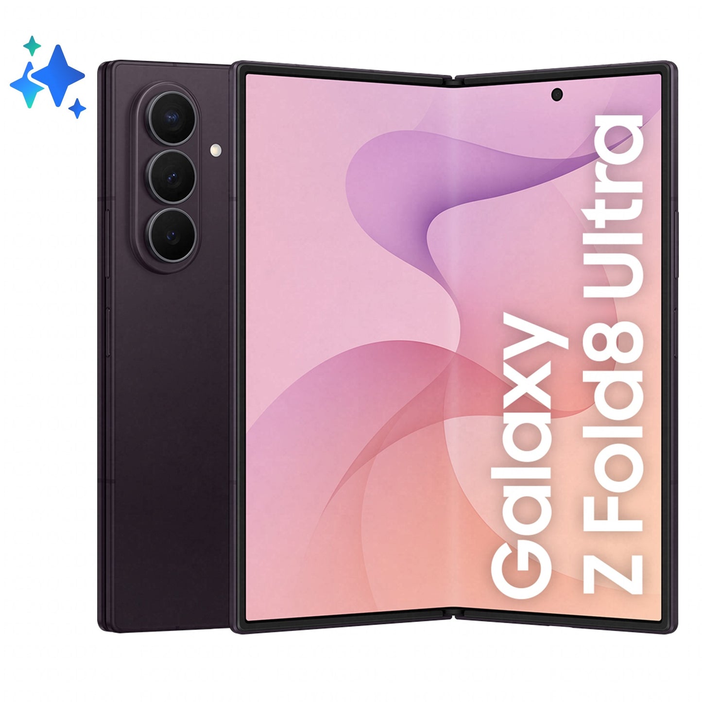 Samsung Galaxy Z Fold8 Ultra 8 Violet - 256 GB - Mobiltelefon