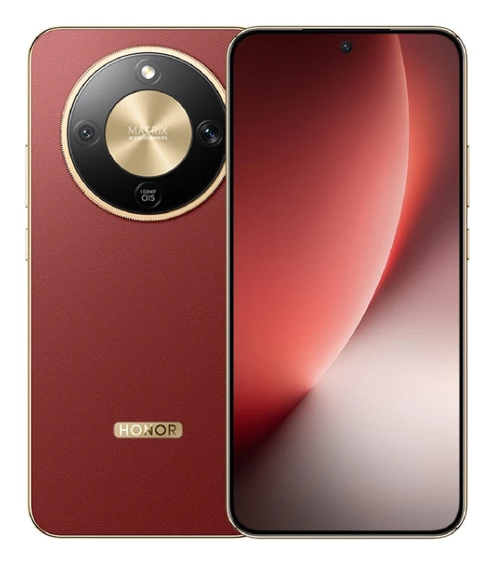 HONOR Magic8 Lite Dual Sim - Reddish Brown - 256 GB - 17,2 cm - Mobiltelefon