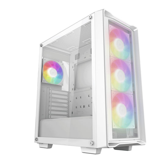 Deepcool Cc560 Mesh V2 white tempered glass - Tower - ATX - Gehäuse
