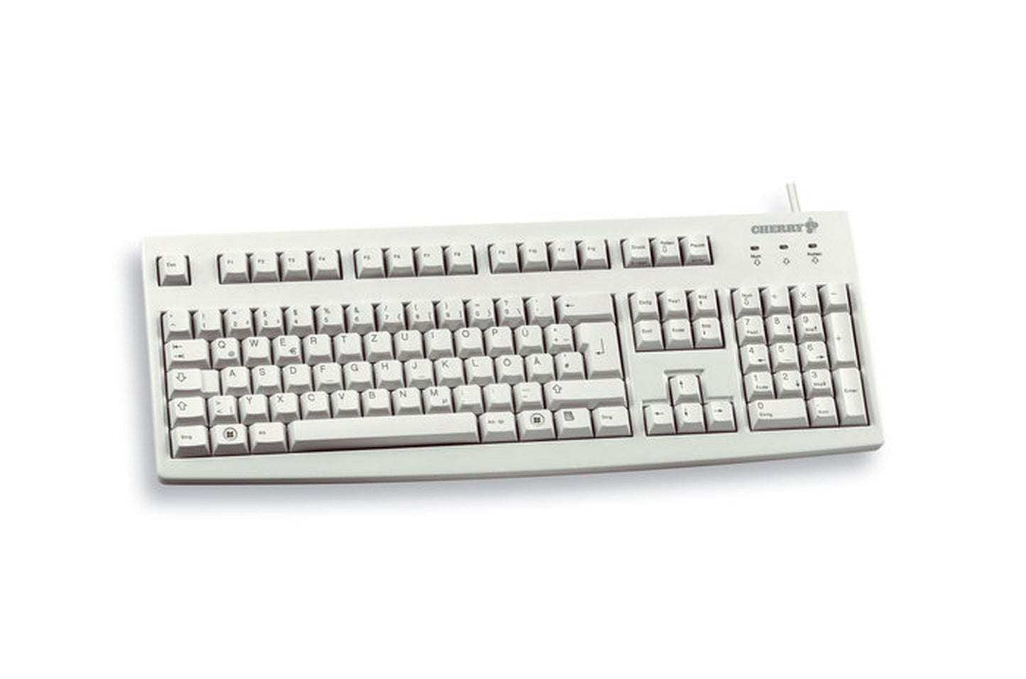 Cherry Classic Line G83 - 6105 - 105 Tasten QWERTY - Grau - Tastatur