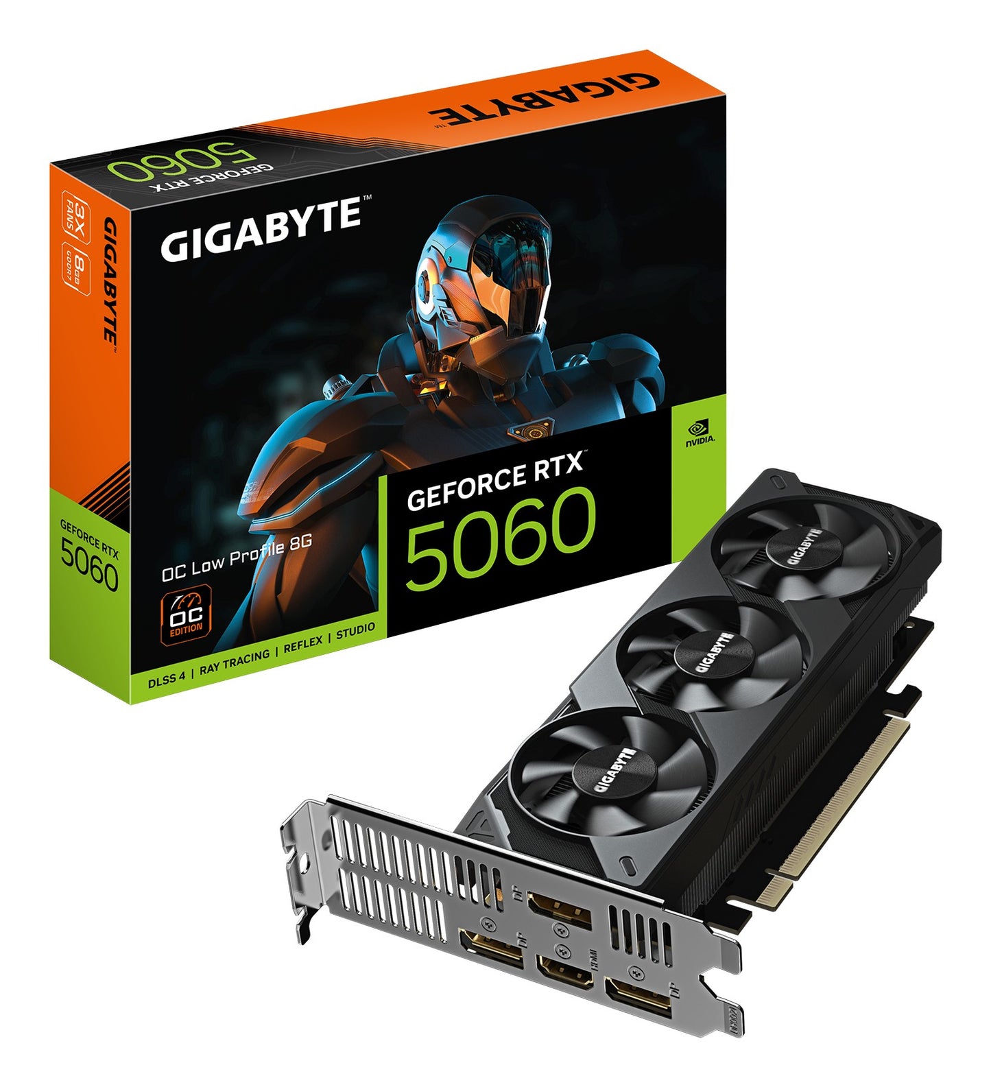 Gigabyte GeForce RTX 5060 Oc Low Profile - PCI - Express - Grafikkarte
