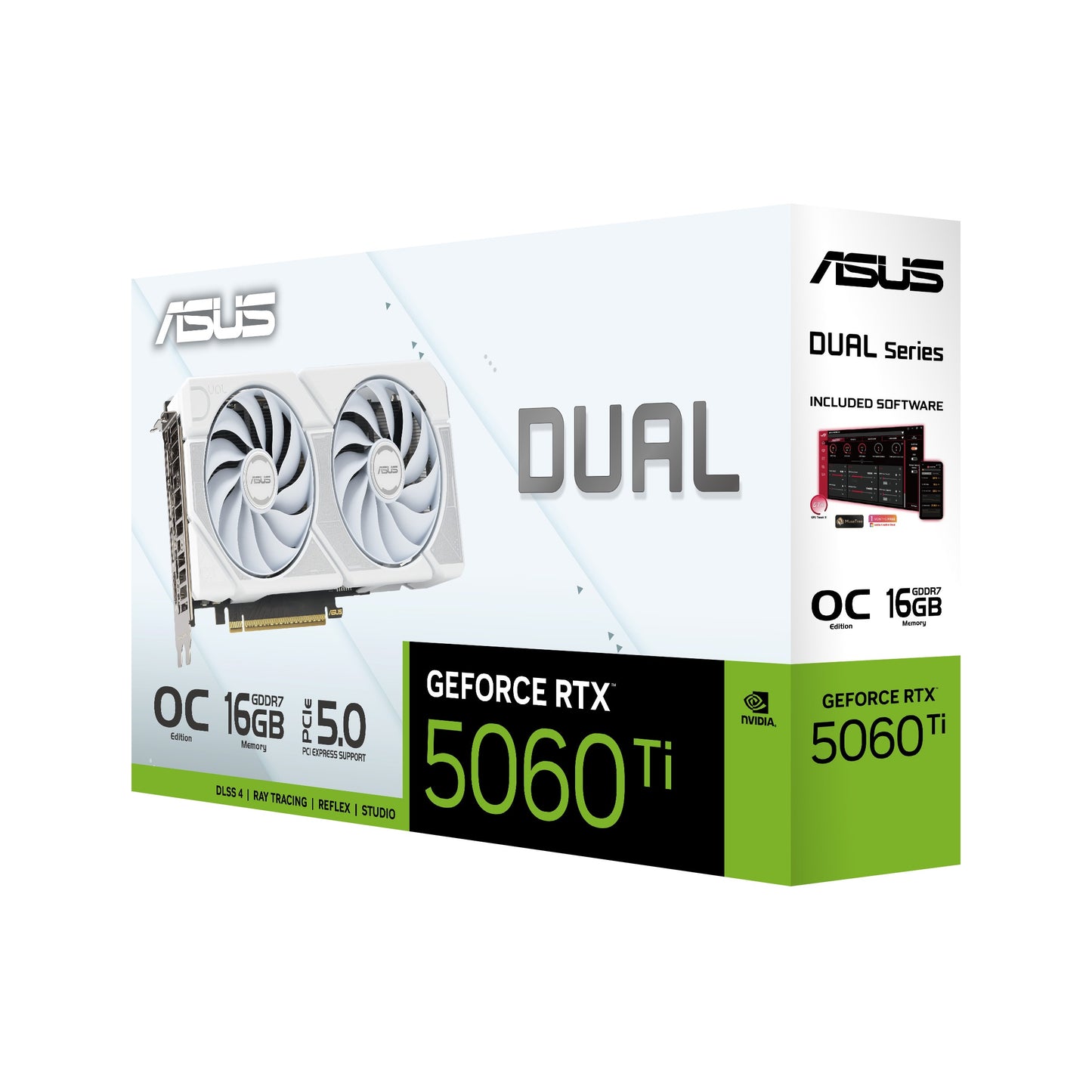ASUS Dual GeForce Rtx 5060 Ti White OC Edition GDDR7 - PCI - Grafikkarte