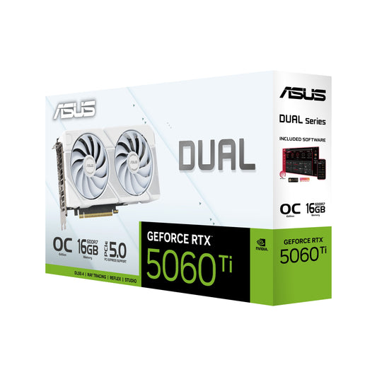 ASUS Dual GeForce Rtx 5060 Ti White OC Edition GDDR7 - PCI - Grafikkarte