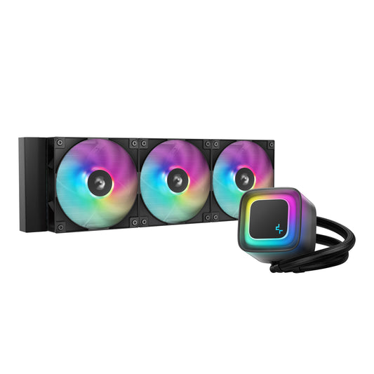 Deepcool K Cooler Wasserkühlung Le360 V2 - AMD Sockel AM4 (Ryzen) - AMD Sockel AM5 (Ryzen Zen4) - Kühler