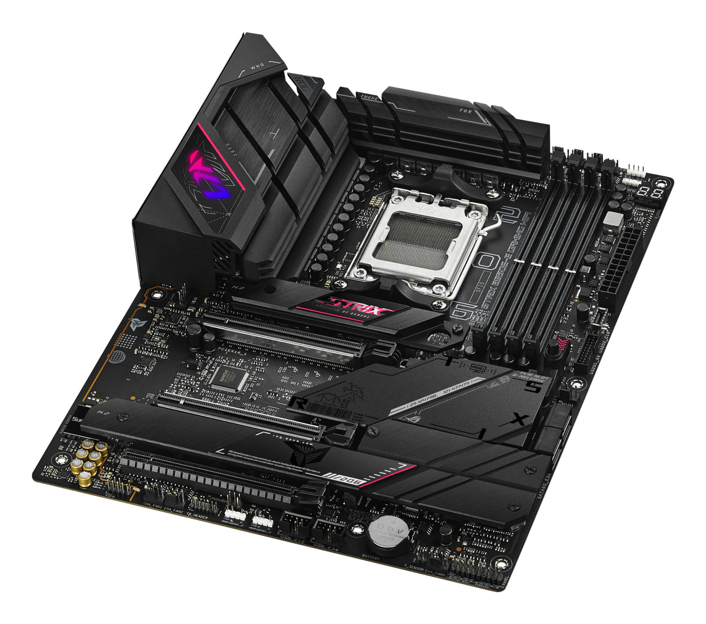 ASUS ROG STRIX B650E - E GAMING WIFI - AMD - Sockel AM5 - AMD Ryzen 7000 Series - Sockel AM5 - DDR5 - SDRAM - 128 GB - Mainboard