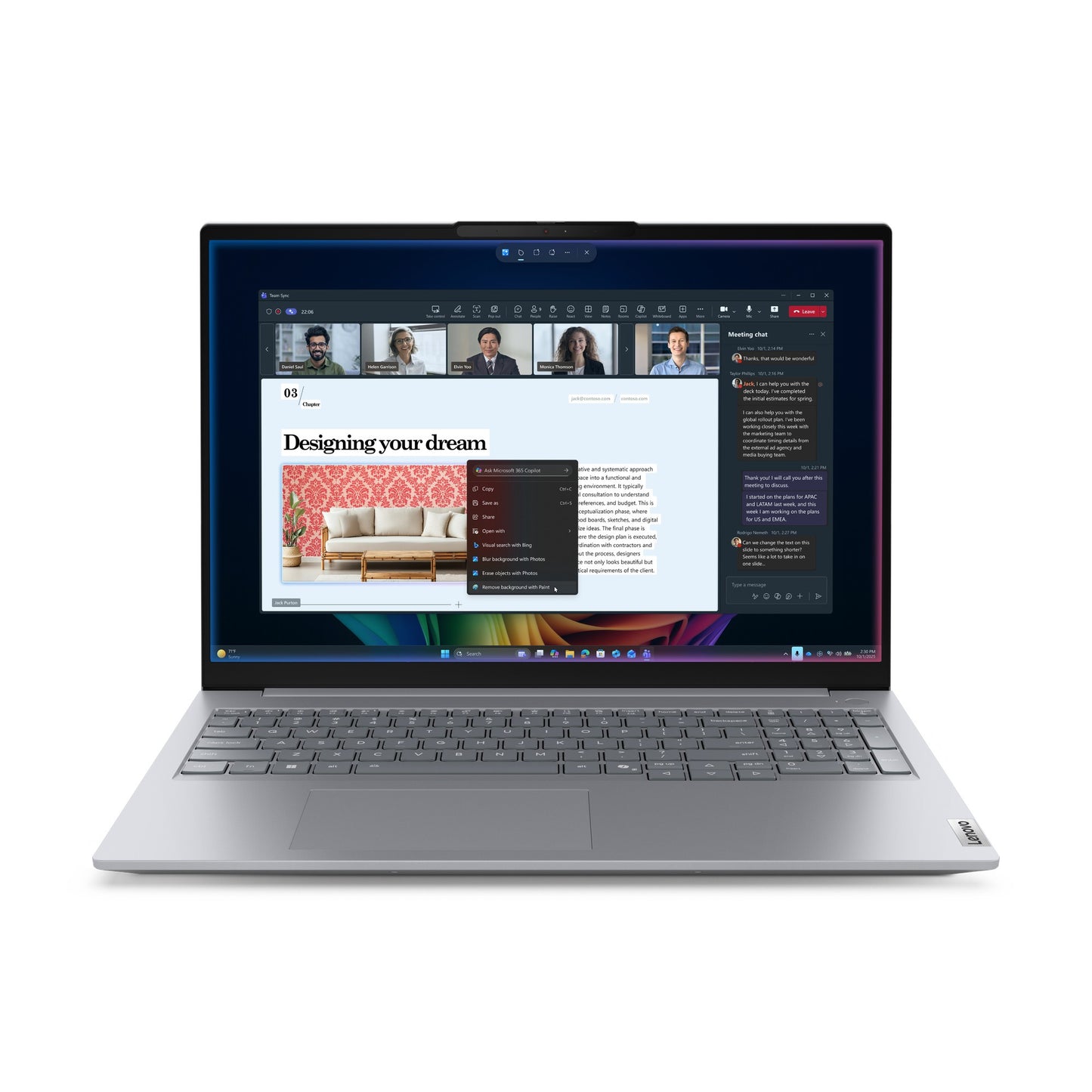 Lenovo ThinkBook 16 G9 16" WUXGA Core Ultra 7 355 - Core Ultra 7 - Notebook