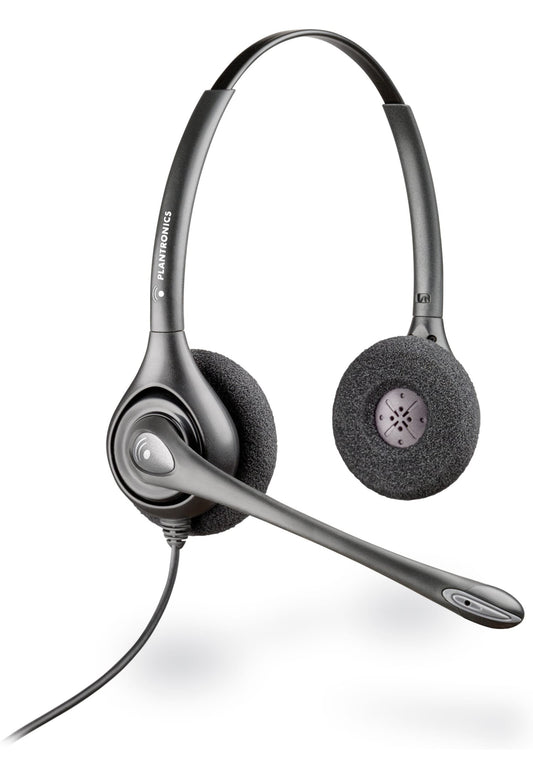 Poly H261N Supraplus Binaural Headset+Pouch TAA - Headset