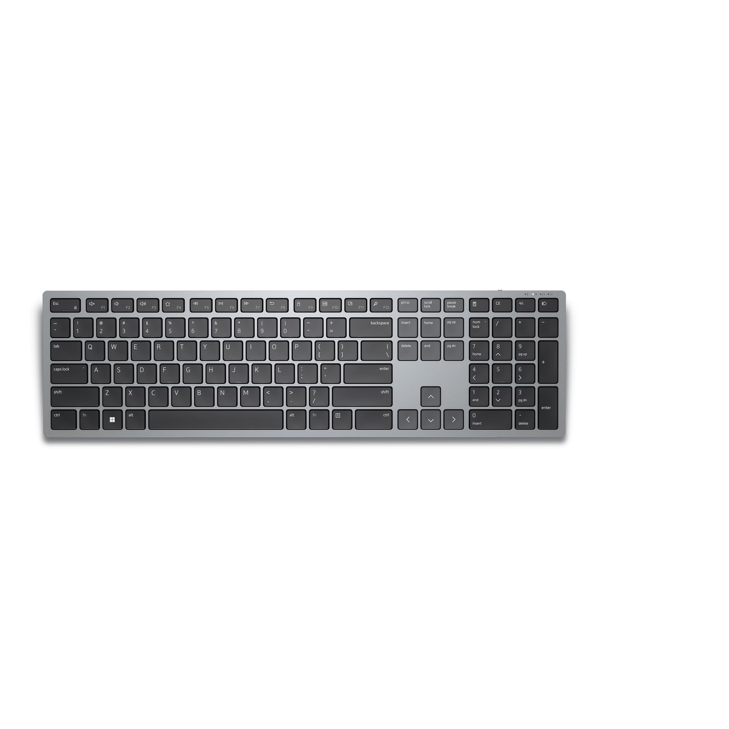 Dell Pro Plus – KB700 - deutsch (QWERTZ) - Volle Größe (100%) - Kabellos - Bluetooth - QWERTZ - Grau - Tastatur