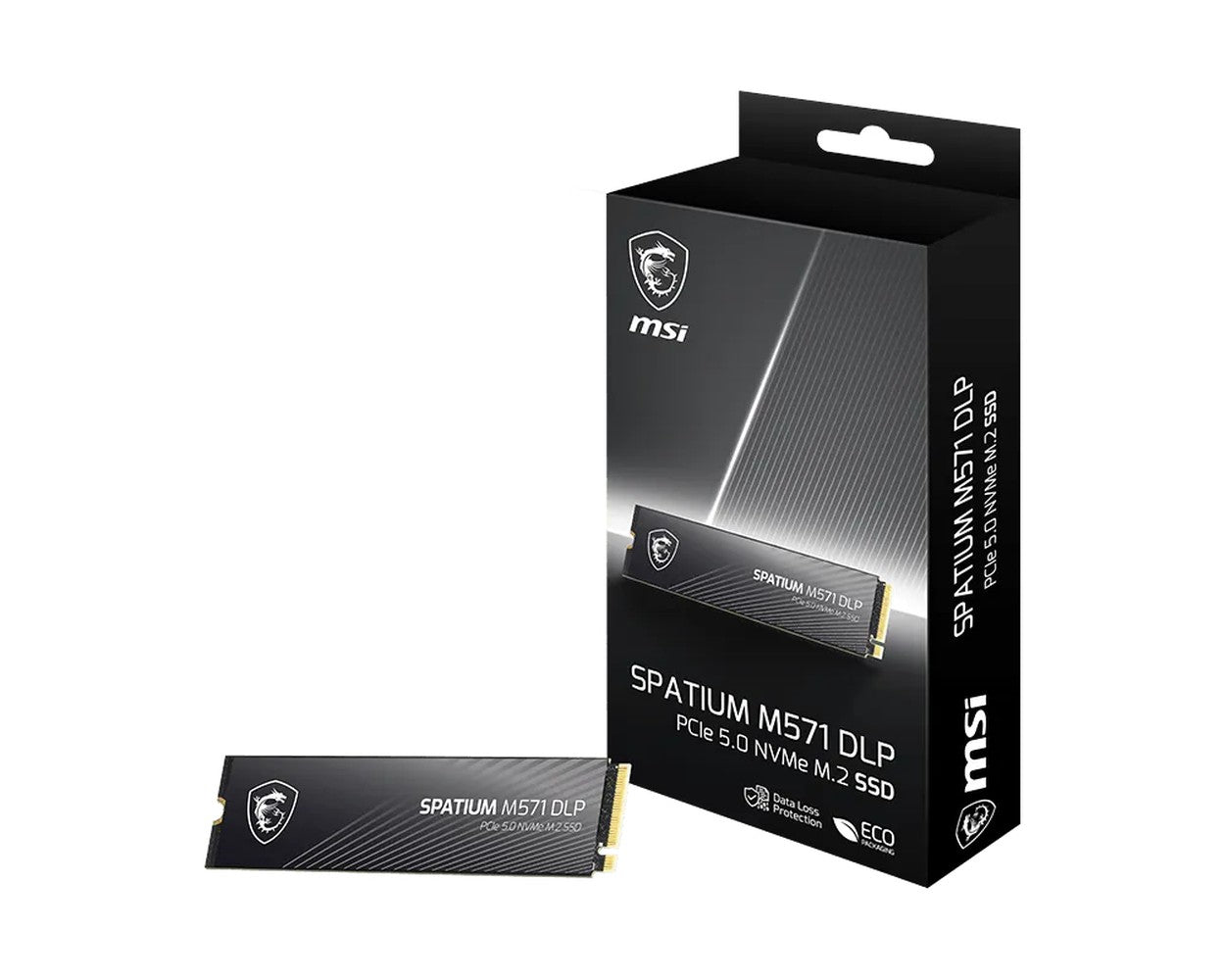 MSI SSD Spatium M571 M.2 2280 PCIe Gen5 x4 NVMe - SSD