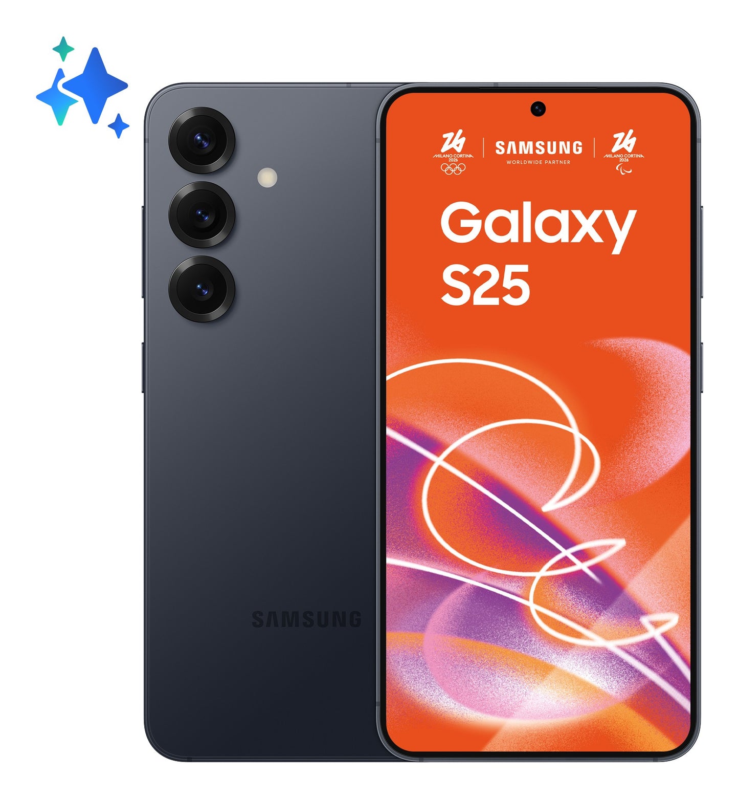 Samsung Galaxy S25 Blueblack EU - 128 GB - Mobiltelefon