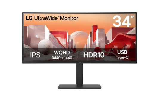 LG UltraWide 34BA75QE - B - LED - gebogen - Monitor