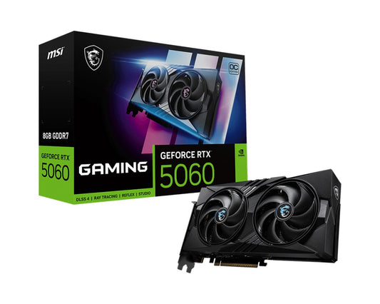 MSI GeForce RTX 5060 8G GAMING OC - VGA - PCI - E x16 - Grafikkarte
