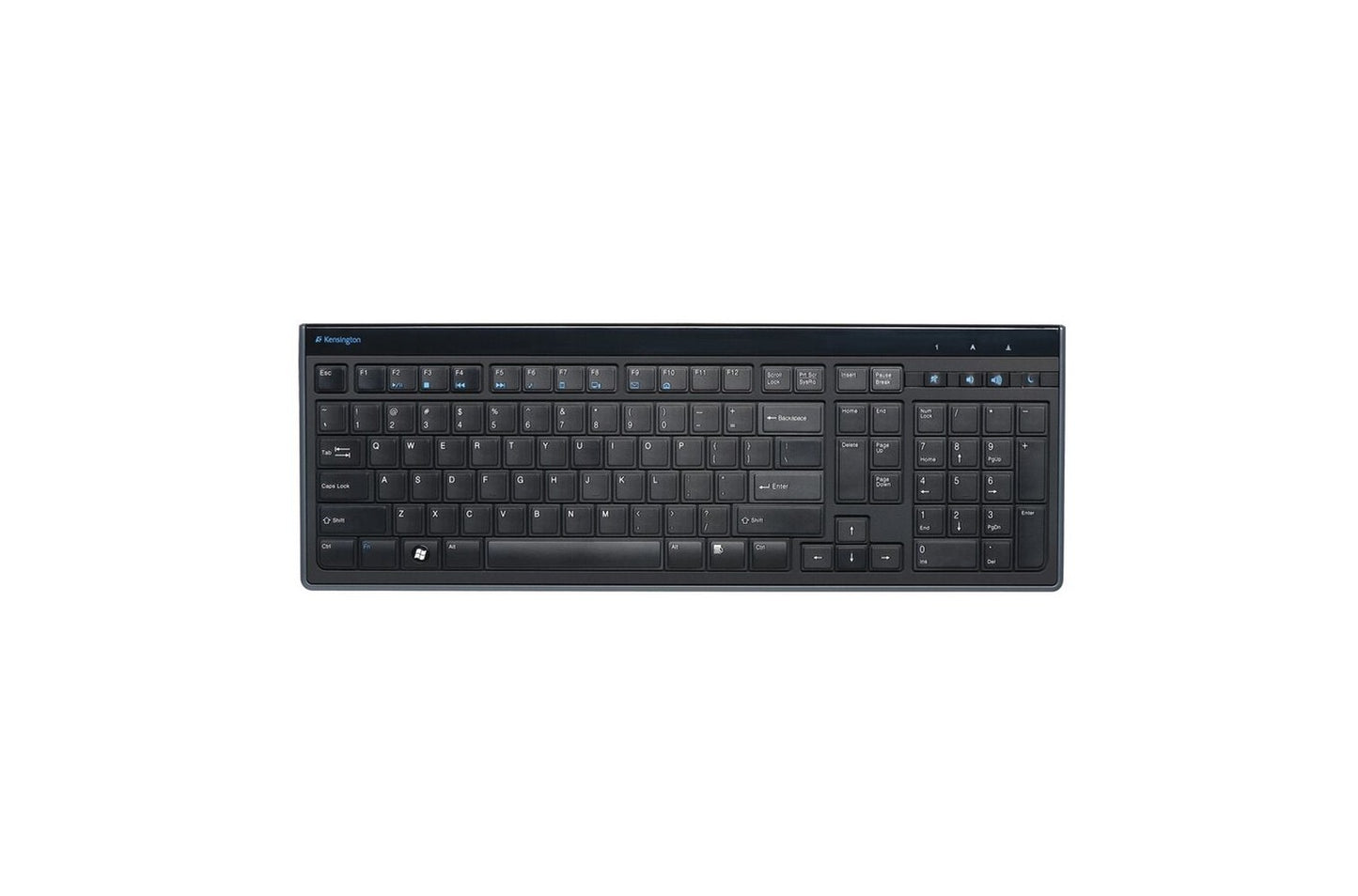 Kensington Advance Fit™ Full - Size Slim - Volle Größe (100%) - Kabelgebunden - USB - QWERTZ - Schwarz - Tastatur