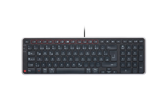 Contour Balance Tastatur DE wired retail - QWERTY - Tastatur