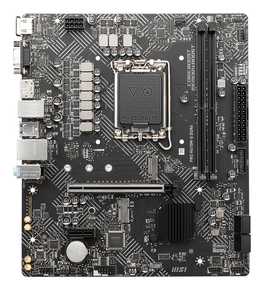 MSI PRO H610M - G DDR4 - mATX - Mainboard