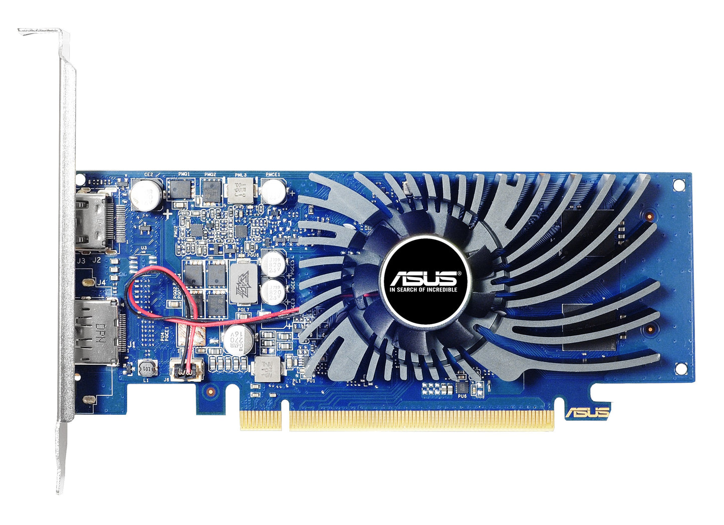 ASUS GT1030 - 2G - BRK - GeForce GT 1030 - 2 GB - GDDR5 - 64 Bit - 7680 x 4320 Pixel - PCI Express 3.0 - Grafikkarte