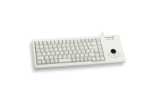 Cherry XS Trackball - Volle Größe (100%) - Kabelgebunden - USB - QWERTZ - Grau - Tastatur