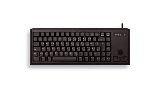 Cherry Slim Line Compact - Keyboard G84 - 4400 - 84 Tasten QWERTZ - Schwarz - Tastatur