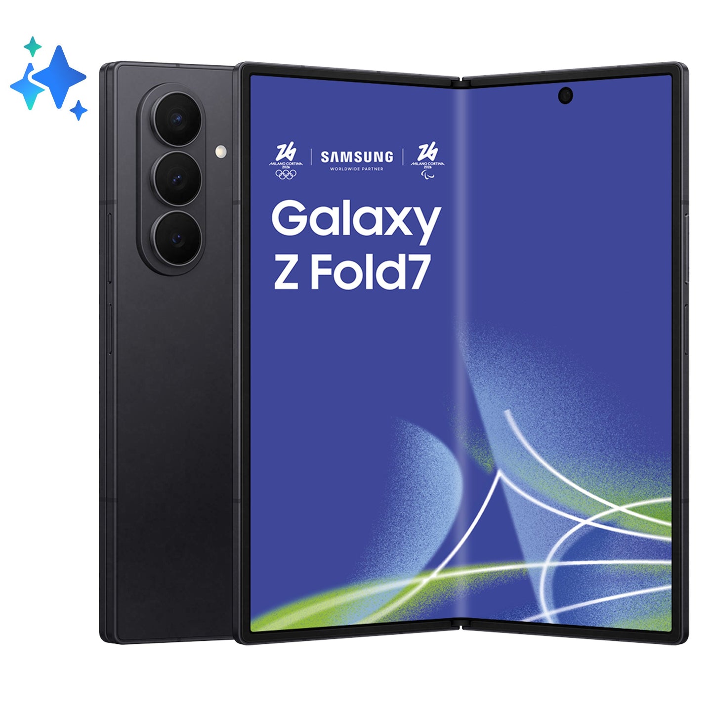 Samsung Galaxy Z Fold7 F966B - Jetblack - 512 GB - Mobiltelefon