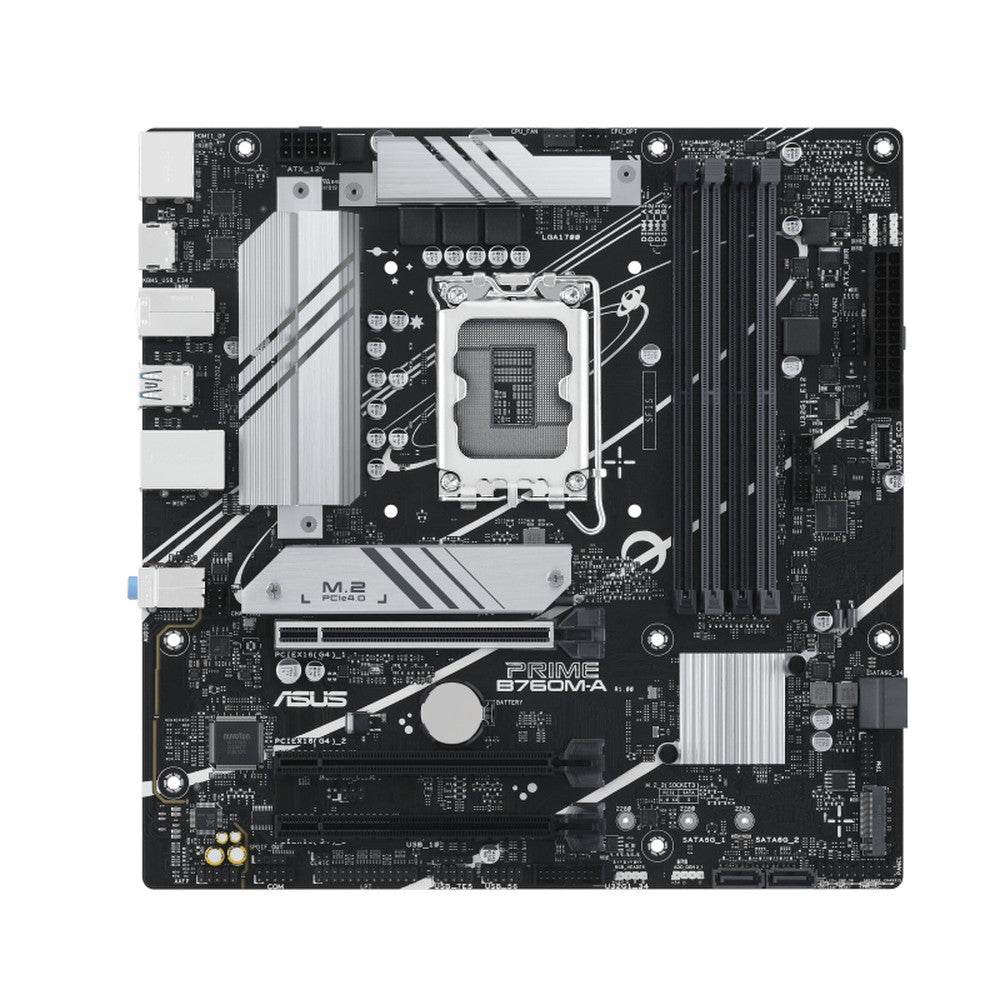 ASUS PRIME B760M - A - CSM - Motherboard - micro ATX - LGA1700 - Sockel - B760 Chipsat... - Mainboard