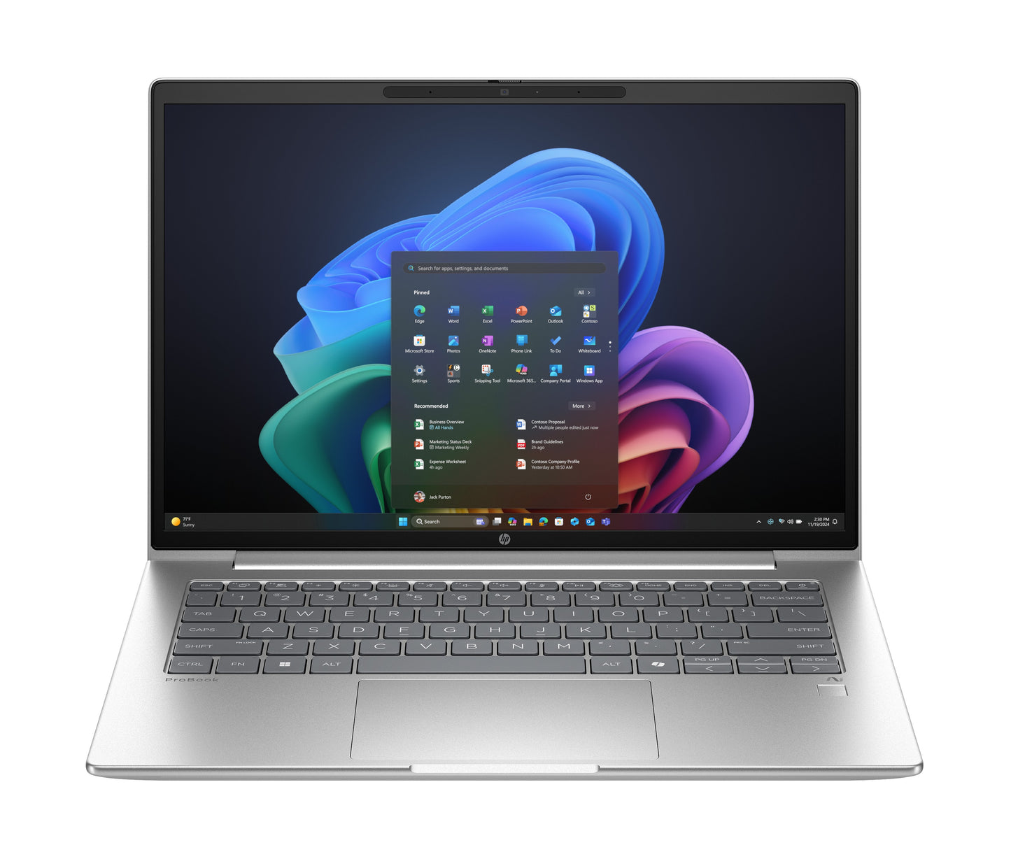 HP ProBook 4 G1i Notebook Next Gen AI - 177 - Grad Scharnierdesign - Notebook