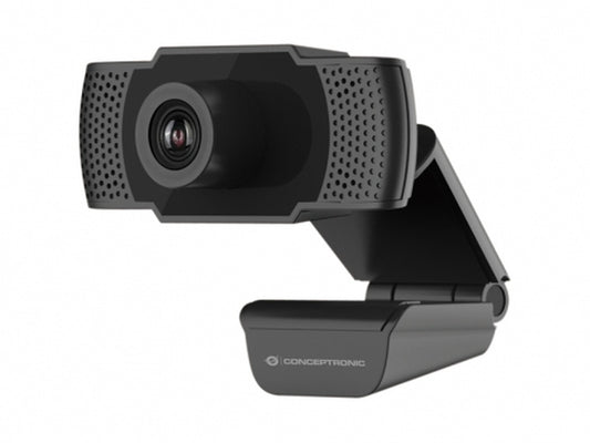 Conceptronic AMDIS 1080P Full HD mit Mikrofon - 2 MP - 1920 x 1080 Pixel - Full HD - 30 fps - 1280x720@30fps - 1920x1080@30fps - M - JPEG - YUV - Webcam