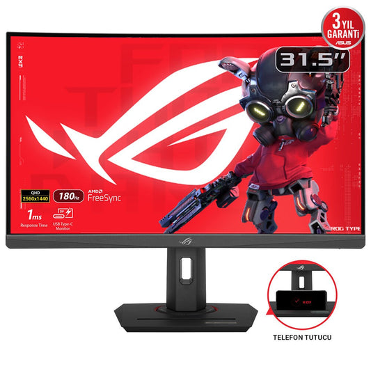 ASUS Rog Strix Xg32Wcs 32" Curved WQHD - 80 cm - Monitor