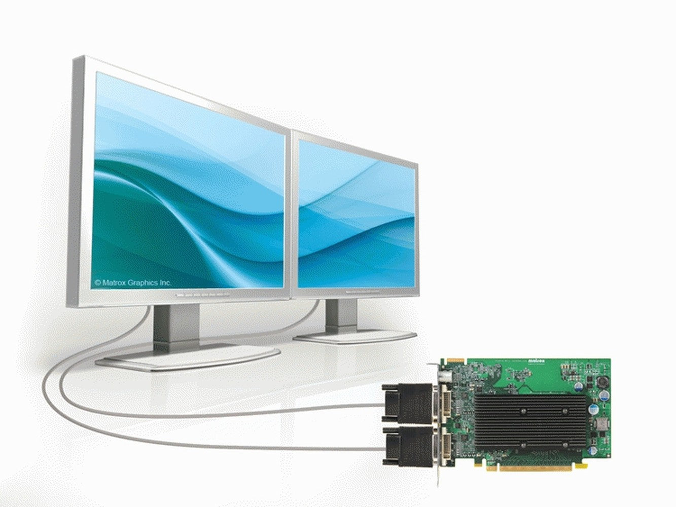 Matrox M9120 PCIe x16 - GDDR2 - 128 Bit - 2048 x 1536 Pixel - PCI Express x16 - Grafikkarte