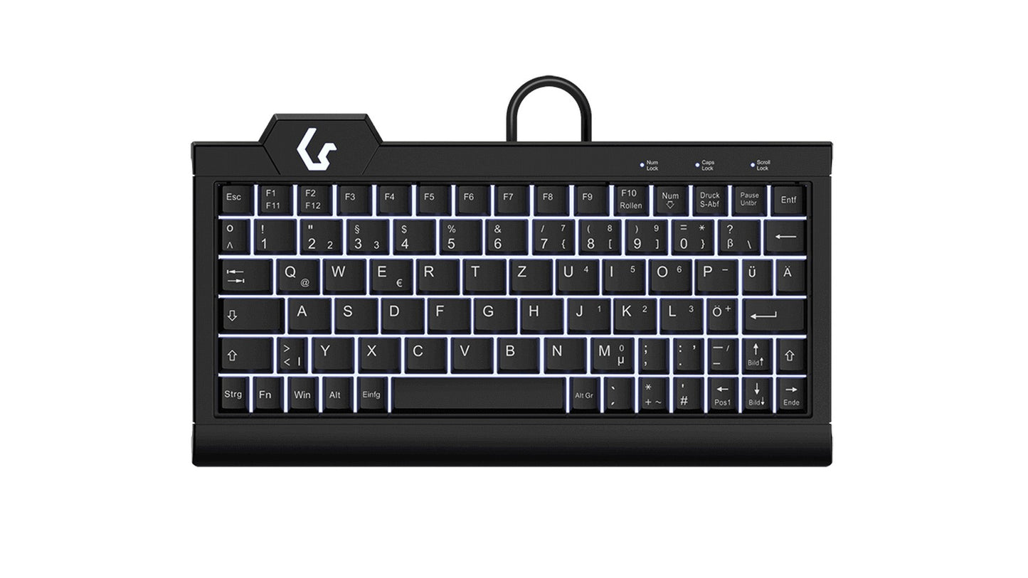 KeySonic KSK - 3010ELC - hinterleuchtet - Tastatur
