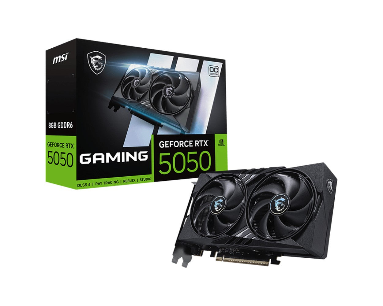 MSI GeForce RTX 5050 8G GAMING OC - VGA - PCI - E x16 - Grafikkarte