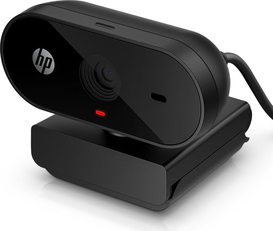 HP 320 FHD - 1920 x 1080 Pixel - Full HD - 30 fps - Haus - USB - Schwarz - Webcam